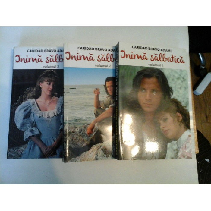 INIMA SALBATICA ( 3 vol )  - CARIDAD BRAVO ADAMS